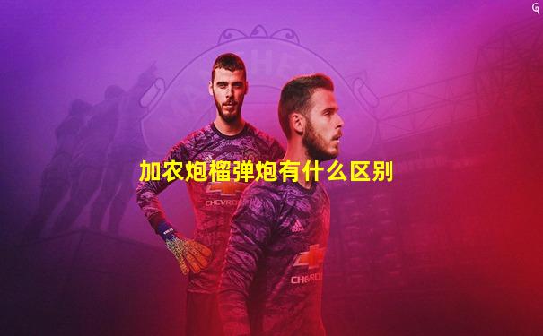 加农炮榴弹炮有什么区别