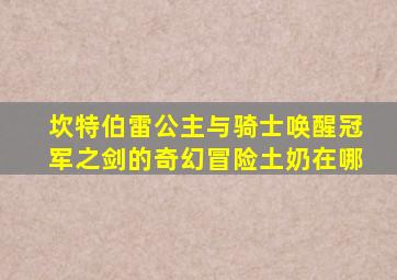 坎特伯雷公主与骑士唤醒冠军之剑的奇幻冒险土奶在哪